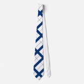Finland Vlag Stropdas (Voorkant)