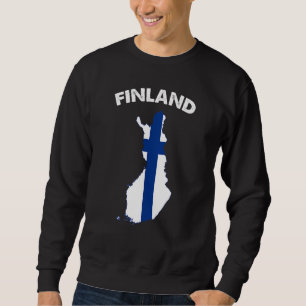 Finland Vlaggenkaart Ondersteuning Finland Finse s Trui