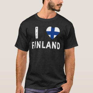 Finland Voor Mannen Vrouwen Sisu Finlandia Lapland T-shirt