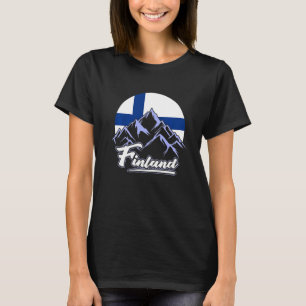 Finland voor Vrouwen Lapp Finlandia Mannen Sisu La T-shirt