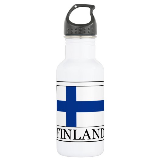 Finland Waterfles (Voorkant)