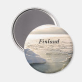 Finland Winter Magneet (Voorkant / Achterkant)