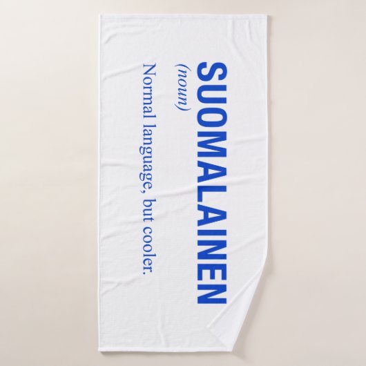 FINLANDAIS (Serviette de bain)