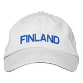 Finlande* Casquette ajustable personnalisé (Devant)