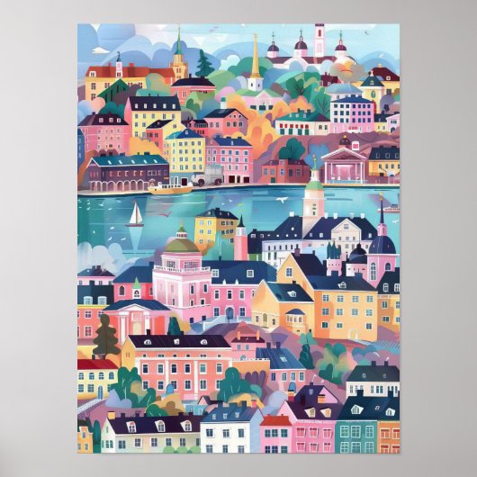 Finlande Impression Finlande Illustration Helsinki (Devant)