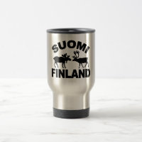 Finlande Moose & Reindeer tasse - choisir le style