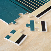 Finlande Vintage voyage Art Puzzle (Côté)