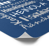 Finlands poster van de Towns (Hoek)