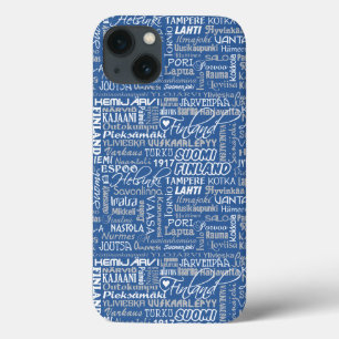 Finland's Towns iPad-gevallen iPhone 13 Hoesje