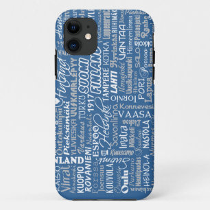 Finland's Towns iPhone case-mate 11 Hoesje