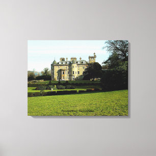 Finlaystone House - Clan Cunningham Canvas Afdruk