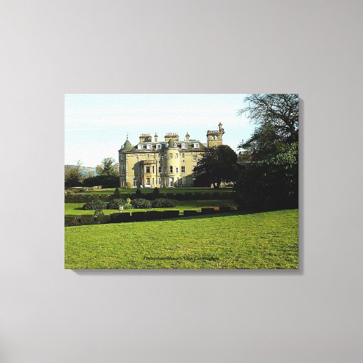Finlaystone House - Clan Cunningham Canvas Afdruk (Voorkant)