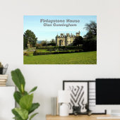 Finlaystone House - Clan Cunningham Poster (Thuiskantoor)