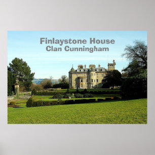 Finlaystone House - Clan Cunningham Poster