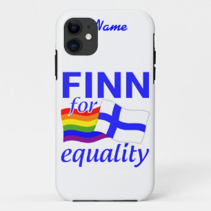 Finn 4 Gelijkheids aangepaste iPhone 5 Hoesje-Mate 11 Hoesje