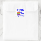 Finn 4 stickers Égalité (Sac)