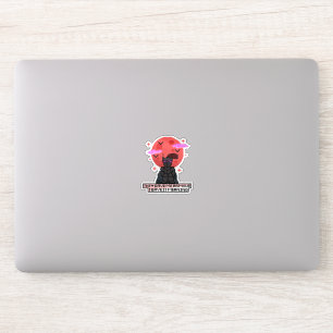 Finn de Pixelridder – Bloedrode Maan Sticker