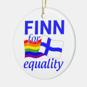 Finn for Equality ornament (Links)