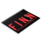Finn notebook notitieboek (Linkerzijde)
