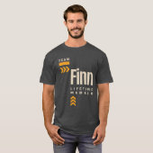 Finn persoonlijke naam Birthday Gift T-shirt (Voorkant volledig)