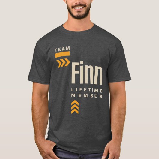 Finn persoonlijke naam Birthday Gift T-shirt (Voorkant)