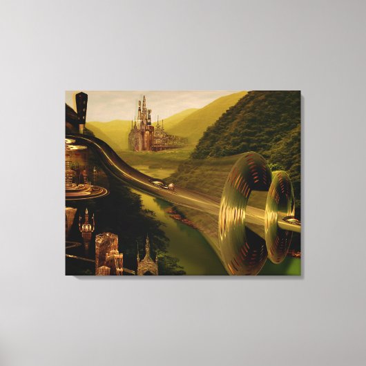 Finn verpakt canvas (Voorkant)