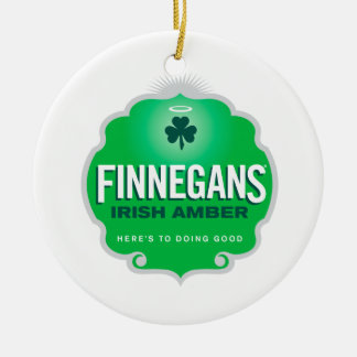 Finnegans Irish Amber Crest Keramisch Ornament
