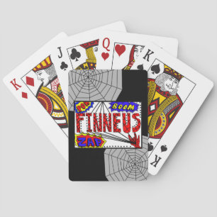 Finneus Spider Webs en Supermachten Pokerkaarten