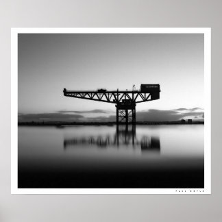 Finnieston Crane Glasgow Poster