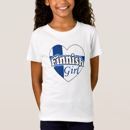 Finnish Girl T-shirt (Voorkant)