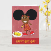 Fino Happy Birthday Kaart (Gele Bloem)