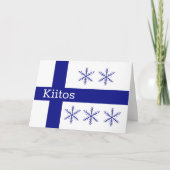 Fins Bedankkaart (Voorkant)