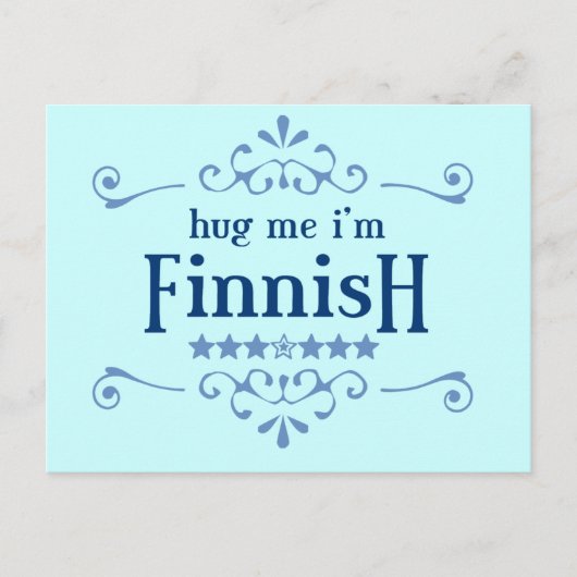 Fins Briefkaart (Voorkant)