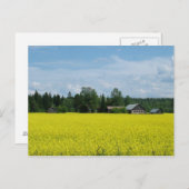 Fins briefkaart voor platteland (Voorkant / Achterkant)