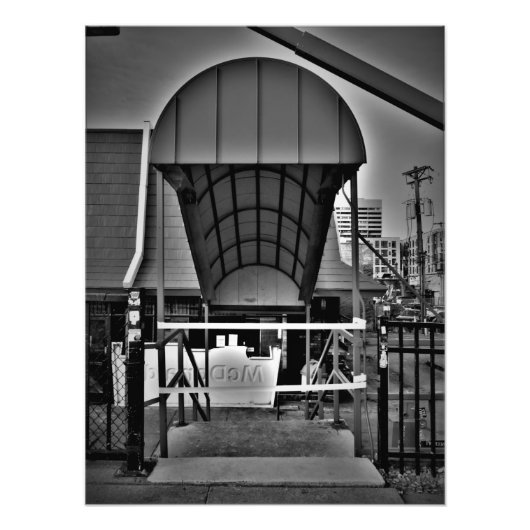 "Fins" Foto Afdruk (Voorkant)