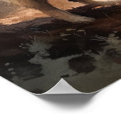 Fins Lapphund Dog Art Print Poster (Hoek)