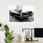 Fins N Chrome Poster (Thuiskantoor)