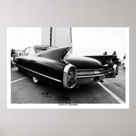 Fins N Chrome Poster (Voorkant)