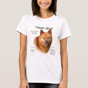Fins Spitz Geschiedenis Ontwerp T-shirt