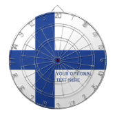 Fins vingerafdrukdartbord dartbord (Voorkant)