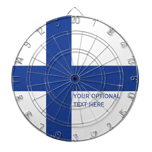 Fins vingerafdrukdartbord dartbord (Voorkant)