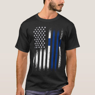 Finse Amerikaanse Erfgoedmaand Finland Patriot Gr T-shirt