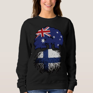 Finse Australische Australië - boomstammen Trui