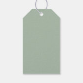 Finse bloem cadeaulabel (Achterkant)