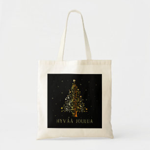 Finse kerstboom Finse sierdecoratie Tote Bag