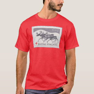 Finse kerstrendierstempel T-Shirt