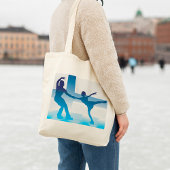 Finse kunstschaatsers Canvas tas