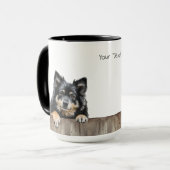 Finse Lapphund Dog Mok (Voorkant links)