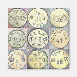 Finse Mosin-Nagant stockschijf Magneet