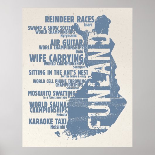 Finse schottenlijst 3 kolossaal Poster/afdruk Poster (Voorkant)